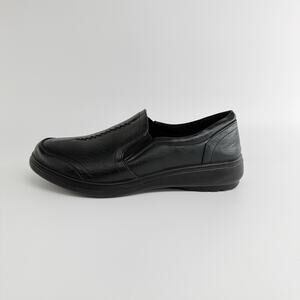 Easy Street Ultimate Loafers Black Slip On Comfort Shoes Women’s Size 12 Wide